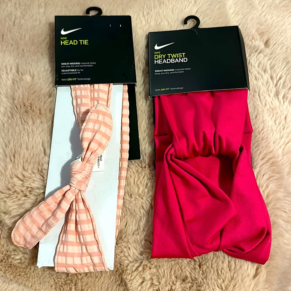 NWT Set of 2 Nike Headbands